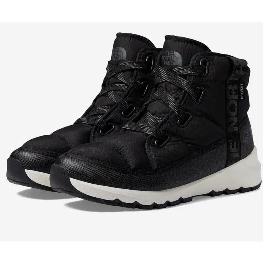The North Face THERMOBALL Lace Up LUXE Winter Rain Snow Sneaker Boots WATERPROOF